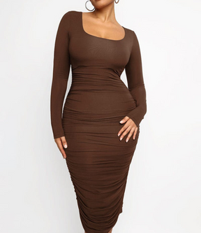 Vestido Modelador Franzido - Bela