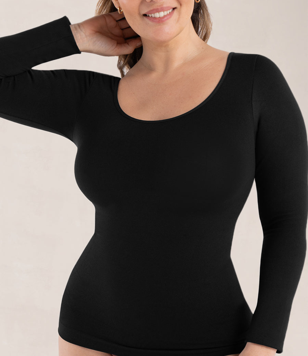 Camiseta Modeladora Bela - Manga Longa