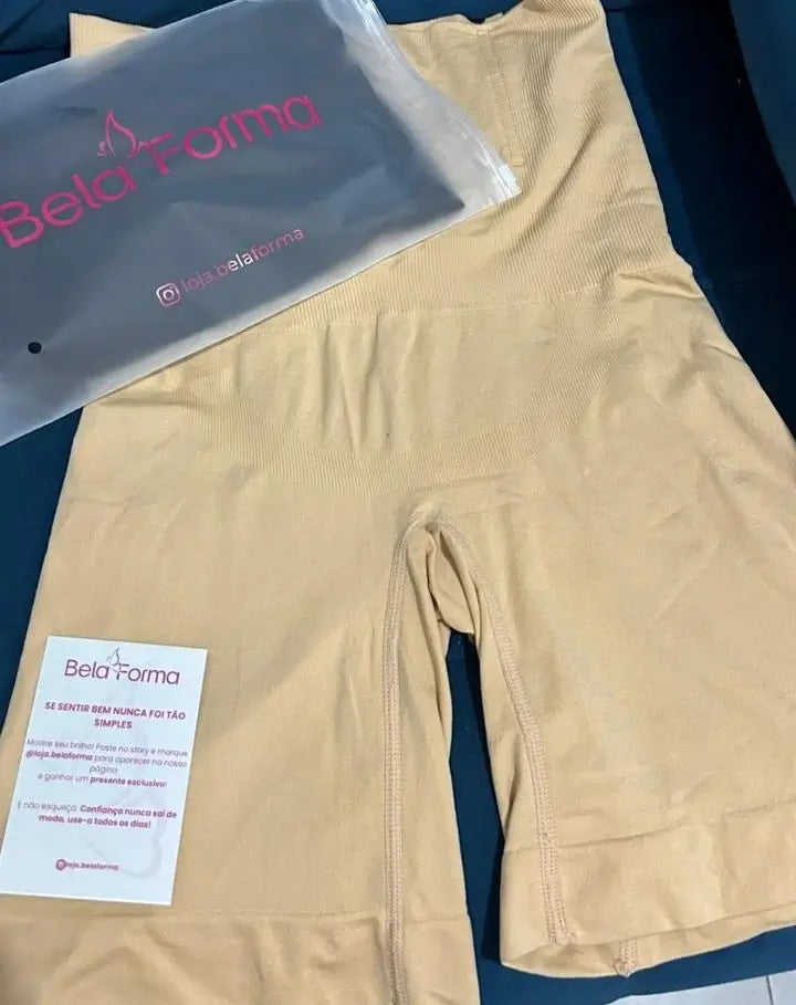 bela forma bela shaper bermuda modeladora que nao enrola